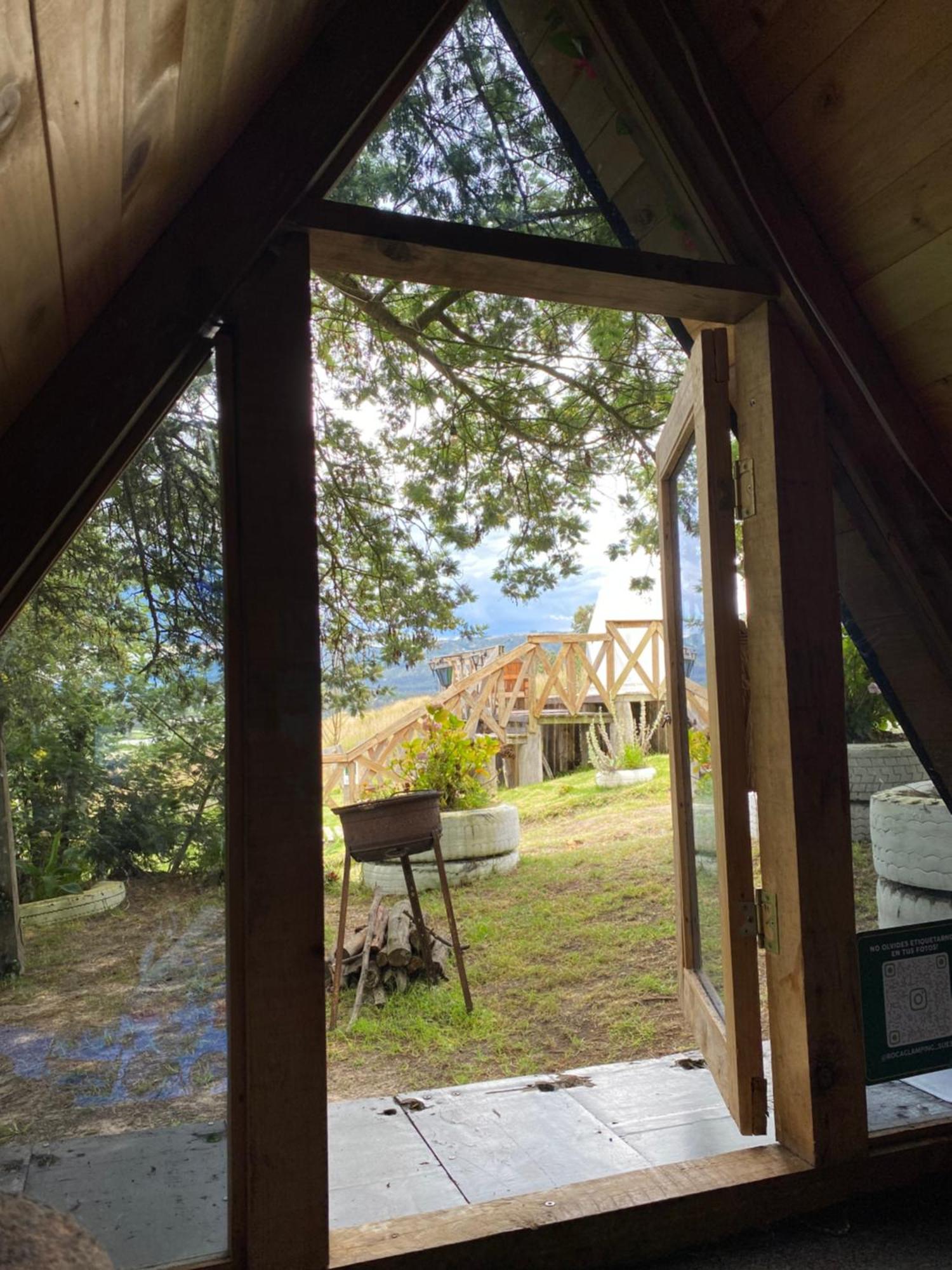 Mini Cabana Roca Glamping Suesca Zewnętrze zdjęcie